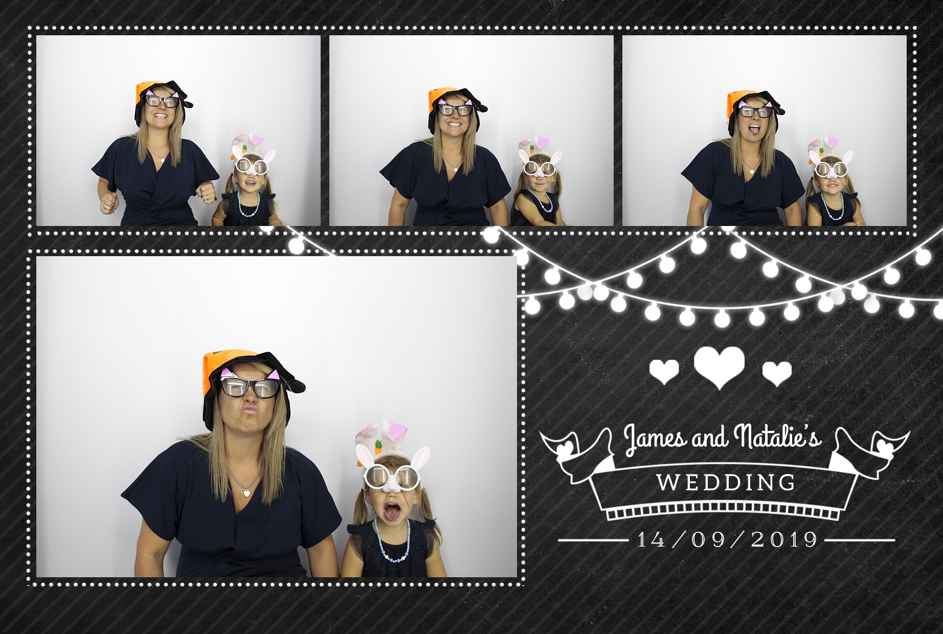 James and Natalie’s Wedding | View more photos from the event at gallery.myphotoboothexperience.co.uk/u/MyPhotoBoothExperienceLtd/James-and-Natalie’s-Wedding